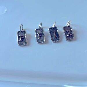 Waxing Poetic Tag Insigna Charm